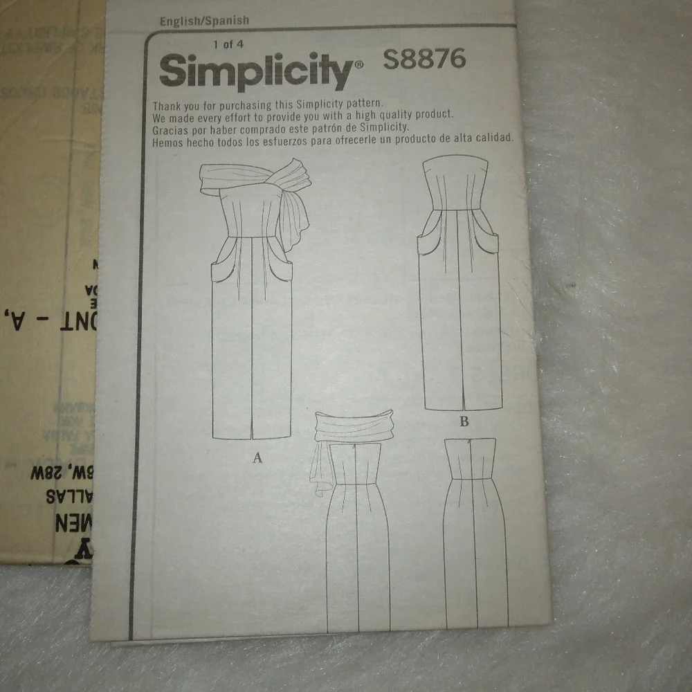 Simplicity s8876 sz